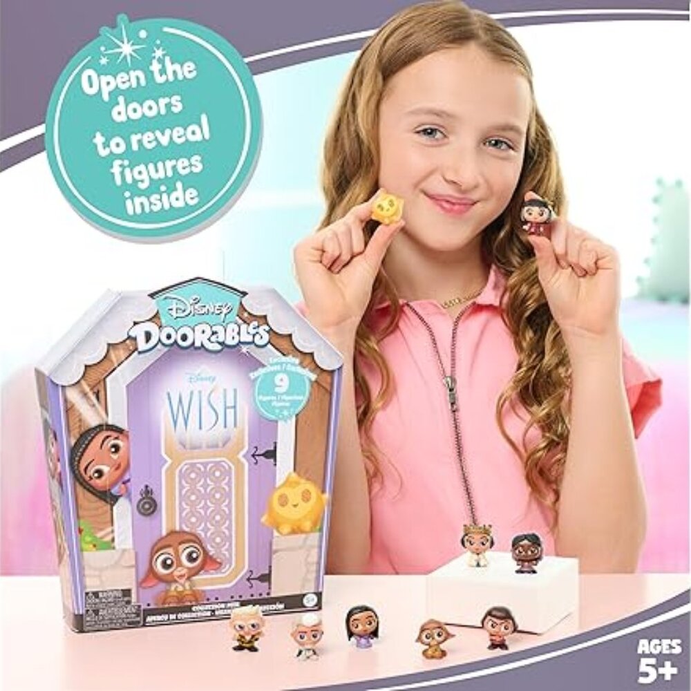 DISNEY DOORABLES 9-Pc Wish Movie Collector Peek (BRAND-NEW & SO CUTE!)